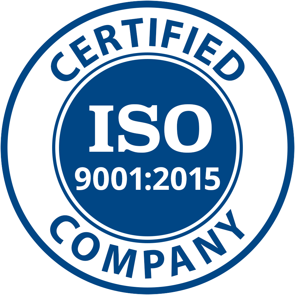 Certified Company - ISO - 9001 2015